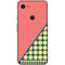 Coral Diagonal Split Google Pixel 3a Skin